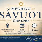 Sávuot ünnepe