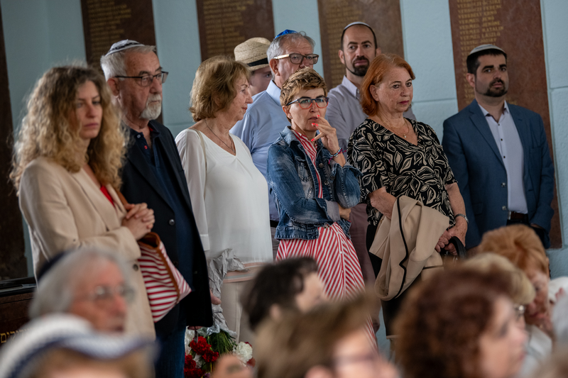A fehérvári zsidóság deportálására emlékeztek a Mártírok emlékcsarnokában június 15, 2026 A fehérvári zsidóság deportálására emlékeztek a Mártírok emlékcsarnokában